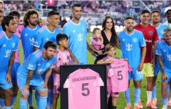 وداع "استثنائي" من ميسي لـ بوسكيتس بعد اعتزاله كرة القدم