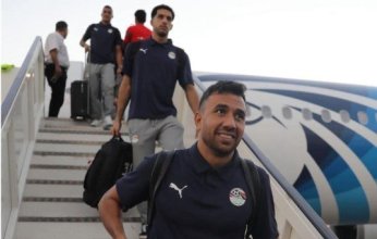 وصول بعثة منتخب مصر مطار القاهرة بعد الصعود لكأس العالم (صور)