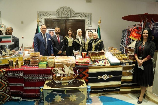 سفارة الكويت لدى الأردن تشارك في البازار الدبلوماسي الخيري في نسخته الـ61 سفارة الكويت لدى الأردن تشارك في البازار الدبلوماسي الخيري في نسخته الـ61