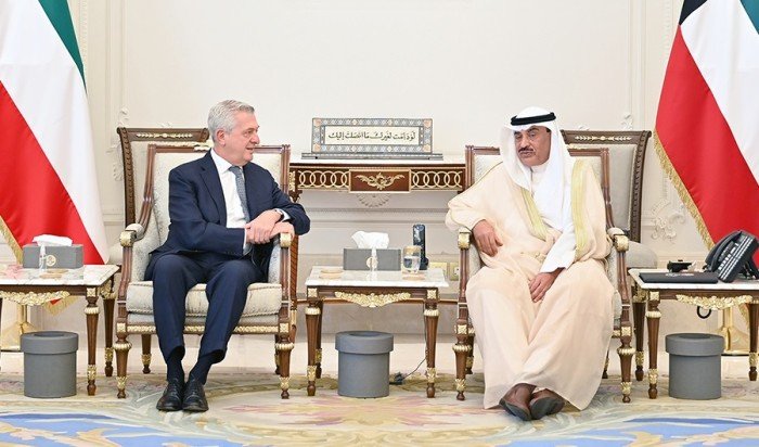 الكويت.. ولي العهد يستقبل المفوض السامي للأمم المتحدة لشؤون اللاجئين الكويت.. ولي العهد يستقبل المفوض السامي للأمم المتحدة لشؤون اللاجئين