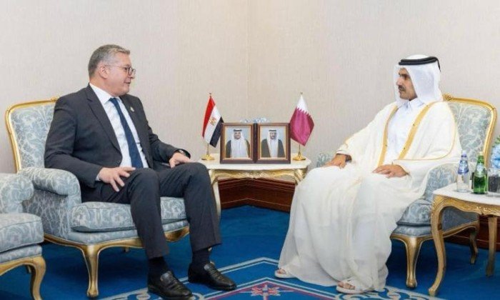 مصر وقطر تبحثان فرص تعزيز التعاون بين البلدين في قطاع البترول والغاز مصر وقطر تبحثان فرص تعزيز التعاون بين البلدين في قطاع البترول والغاز