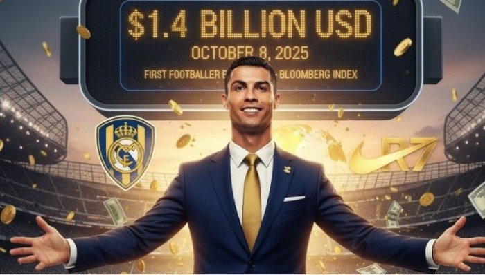 كريستيانو رونالدو يدخل نادي المليارات مع النصر السعودي كريستيانو رونالدو يدخل نادي المليارات مع النصر السعودي