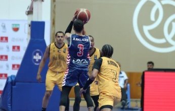 القادسية الكويتي يخسر أمام المنامة البحريني في البطولة العربية لكرة السلة بدبي