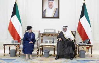 ولي العهد الكويتي يستقبل حاكمة طوكيو والوفد المرافق بمناسبة زيارتها للبلاد