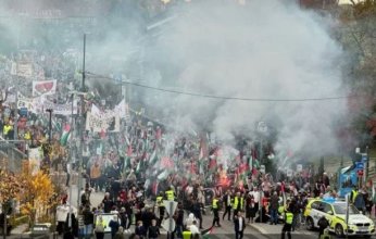 اشتباكات وغاز مسيل للدموع.. أحداث مؤسفة خارج ملعب النرويج وإسرائيل