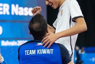 اللاعب الصقر يحقق أول ميدالية لدولة الكويت بدورة الألعاب الآسيوية للشباب