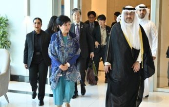 حاكمة طوكيو تغادر بعد زيارتها إلى الكويت