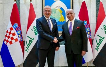 العراق وكرواتيا يبحثان تعزيز فرص التعاون المشترك