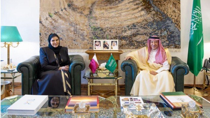 قطر والسعودية تبحثان سبل تعزيز العلاقات الثنائية بين البلدين قطر والسعودية تبحثان سبل تعزيز العلاقات الثنائية بين البلدين