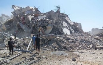 استشهاد فلسطينيين اثنين في قصف للاحتلال الإسرائيلي وسط قطاع غزة