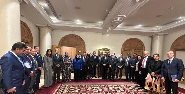 مصر.. وزير الخارجية يلتقي سفراء الدول العربية المعتمدين لدى اليونسكو مصر.. وزير الخارجية يلتقي سفراء الدول العربية المعتمدين لدى اليونسكو