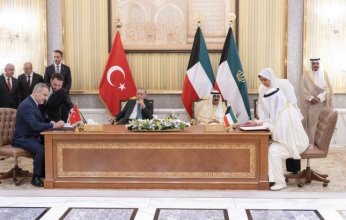 أمير الكويت والرئيس التركي يشهدان مراسم التوقيع على مذكرات التفاهم والاتفاقيات بين البلدين