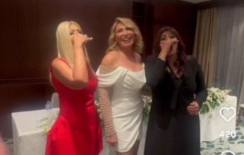 هالة صدقي تهنئ الإعلامية إيناس الدغيدي بعقد قرانها