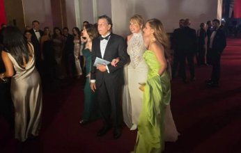 أول ظهور لإيناس الدغيدي في مهرجان الجونة بعد زواجها"