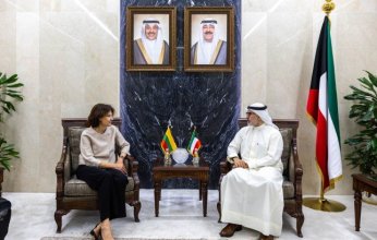 نائب وزير الخارجية الكويتي يلتقي نائب وزير الخارجية في جمهورية ليتوانيا