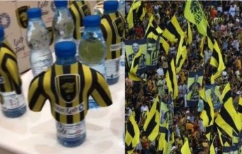 20 زجاجة مياه تكلف اتحاد جدة غرامة مالية كبيرة