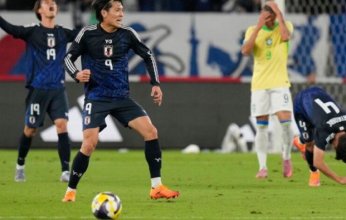 اليابان تقلب الطاولة على البرازيل وتنتزع فوزا بثلاثية