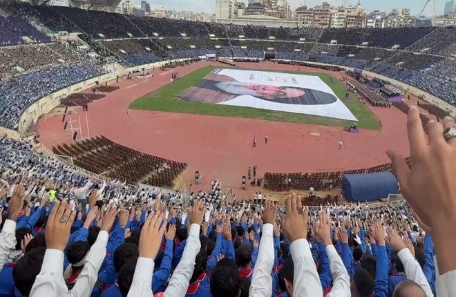 "حزب الله" يحيي الذكرى الأولى لاغتيال حسن نصر الله بتجمع كشفي ضخم في بيروت "حزب الله" يحيي الذكرى الأولى لاغتيال حسن نصر الله بتجمع كشفي ضخم في بيروت