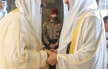 أمير الكويت يقيم مأدبة غداء على شرف رئيس دولة الإمارات العربية المتحدة