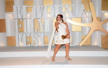 رنا رئيس تخطف الأنظار بإطلالة مبهرة في مهرجان الجونة بعد تعافيها من أزمتها الصحية