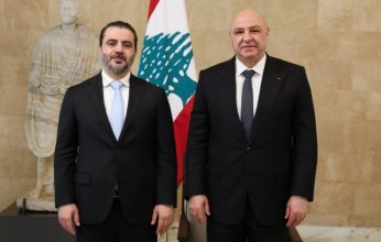 الرئيس اللبناني يبحث مع وزير خارجية سوريا تعزيز العلاقات بين البلدين