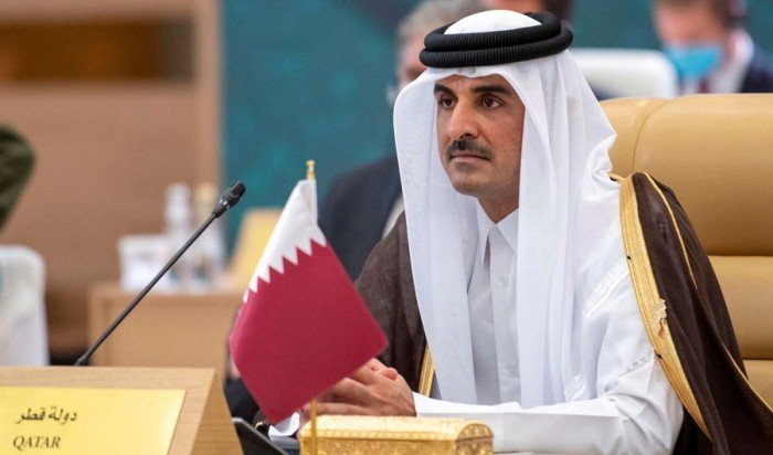 أمير قطر: آن الأوان لإنهاء الاحتلال الإسرائيلى وما جرى فى غزة إبادة جماعية أمير قطر: آن الأوان لإنهاء الاحتلال الإسرائيلى وما جرى فى غزة إبادة جماعية