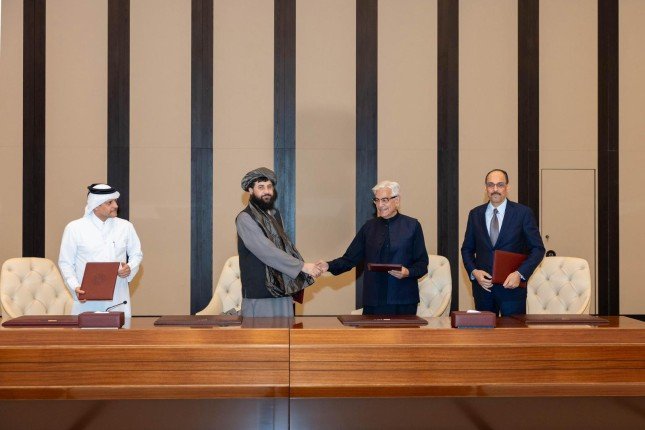 (الخارجية القطرية) تعلن اتفاق باكستان وأفغانستان على وقف فوري لإطلاق النار (الخارجية القطرية) تعلن اتفاق باكستان وأفغانستان على وقف فوري لإطلاق النار