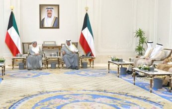 ولي العهد الكويت يستقبل بورسلي ورؤساء المحاكم العليا والتمييز بدول الخليج