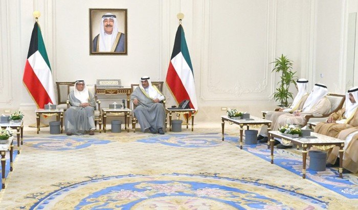 ولي العهد الكويت يستقبل بورسلي ورؤساء المحاكم العليا والتمييز بدول الخليج ولي العهد الكويت يستقبل بورسلي ورؤساء المحاكم العليا والتمييز بدول الخليج
