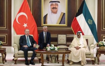 أمير الكويت والرئيس التركي يترأسان جلسة المباحثات الرسمية