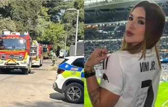 فرق الاطفاء تخمد النيران بمنزل نجم ريال مدريد