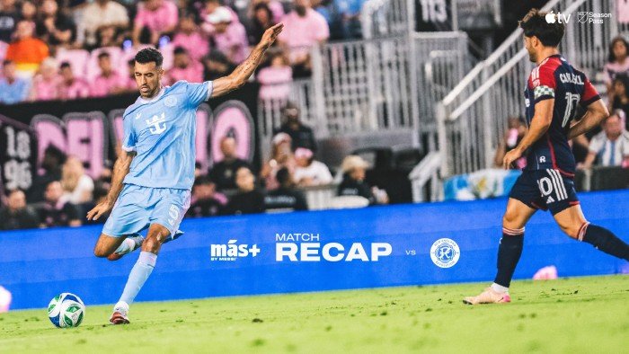 بقيادة ميسي.. إنتر ميامي يحقق فوز برباعية أمام نيو إنجلاند بالدوري الأمريكي بقيادة ميسي.. إنتر ميامي يحقق فوز برباعية أمام نيو إنجلاند بالدوري الأمريكي