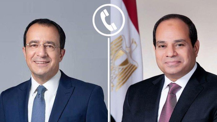 مصر وقبرص تبحثان هاتفيًا مستجدات الأوضاع في منطقة الشرق الأوسط مصر وقبرص تبحثان هاتفيًا مستجدات الأوضاع في منطقة الشرق الأوسط