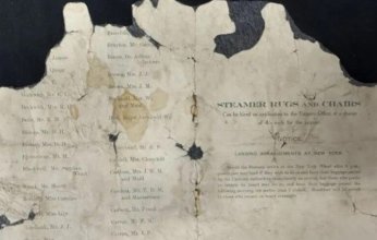 بيع أرشيف نادر لأحد ضحايا سفينة «تايتانيك» في مزاد.. ما القصة؟