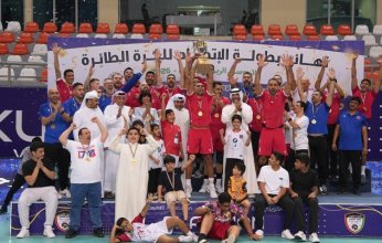 الكويت يتوج بلقب بطولة الاتحاد الكويتي للكرة الطائرة (فئة العمومي) موسم (2025 - 2026)