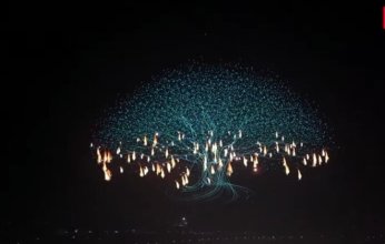 الصين تدخل موسوعة غينيس بعرض مذهل لأكثر من 15 ألف طائرة مسيرة