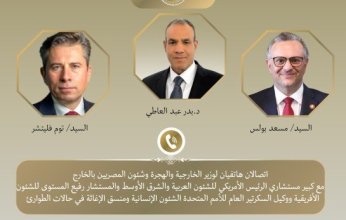 وزير الخارجية يشدد على المواقف المصرية الثابتة إزاء دعم وحدة السودان وسلامة أراضيه