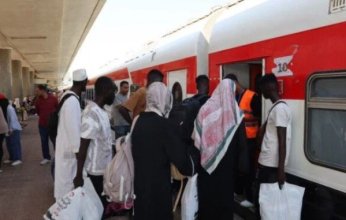سكك حديد مصر تسير القطار الـ 35 لتسهيل العودة الطوعية للسودانيين