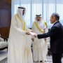 وزير الخارجية الكويتي يتسلم نسخة من أوراق اعتماد سفير بروناي الجديد لدى البلاد