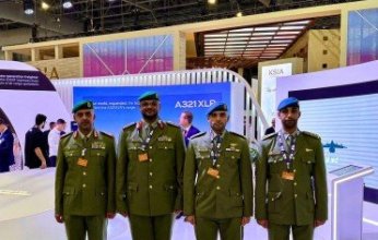 قائد الحرس الوطني الإماراتي يبحث مع قائد الشؤون العسكرية والأمنية بالحرس الوطني الكويتي تعزيز التعاون المشترك