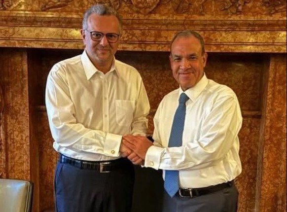 وزير الخارجية المصري يشدد على أهمية إيقاف إطلاق النار في السودان وزير الخارجية المصري يشدد على أهمية إيقاف إطلاق النار في السودان