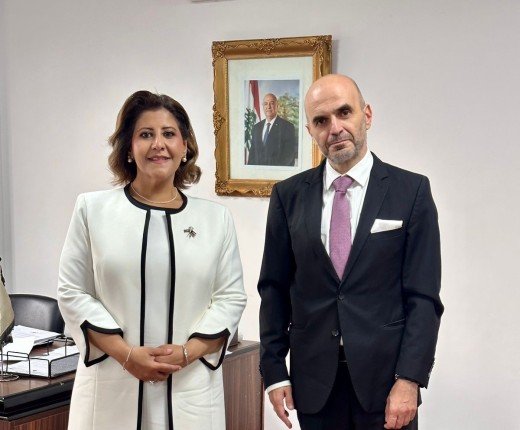 مساعد وزير الخارجية لحقوق الإنسان تبحث مع مسؤولين بالخارجية اللبنانية تعزيز التعاون إقليميا ودوليا