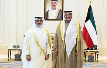 ولي العهد الكويتي يستقبل الأمين العام لمنظمة البلدان المصدرة للبترول (أوبك)