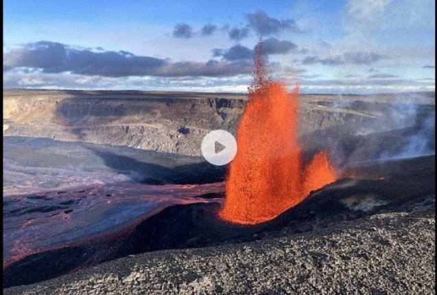 "الأرض تخرج أثقالها".. بركان كيلويا في هاواوي ينفث حممه.. ما قصته؟
