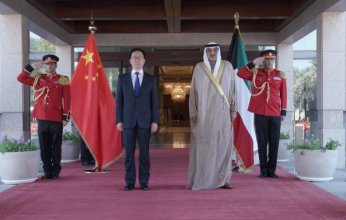 ولي العهد الكويتي يستقبل نائب الرئيس الصيني بمناسبة زيارته الرسمية للبلاد