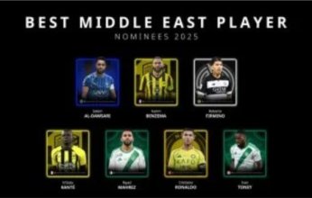 رونالدو ينافس بنزيما على جائزة الأفضل في الشرق الأوسط بـ جلوب سوكر