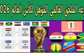 بث مباشر.. شاهد قرعة الملحق العالمى المؤهل لـ كأس العالم 2026 بمشاركة العراق والكونغو