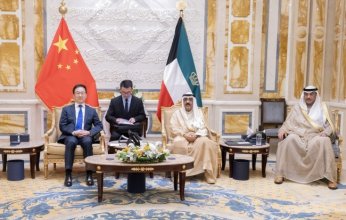 أمير الكويت يستقبل نائب الرئيس الصيني بمناسبة زيارته الرسمية للبلاد
