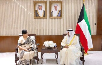 الكويت.. وزير الخارجية يتسلم نسخة من أوراق اعتماد سفيرة الهند الجديدة لدى البلاد