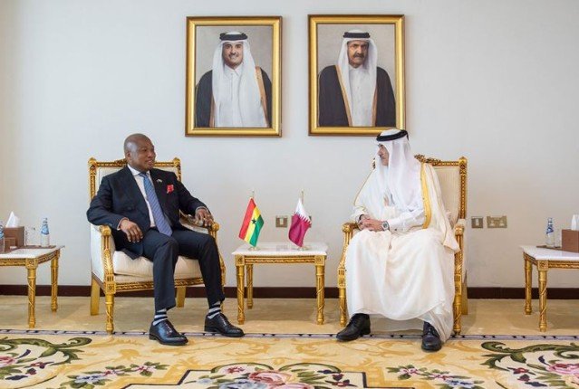 قطر وغانا تبحثان تعزيز علاقات التعاون التجاري والاستثماري بين البلدين